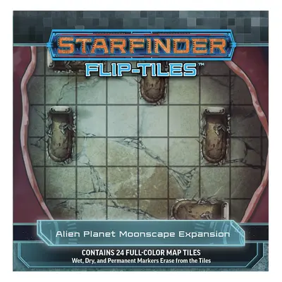 Paizo Publishing Starfinder Flip-Tiles: Alien Planet Moonscape Expansion