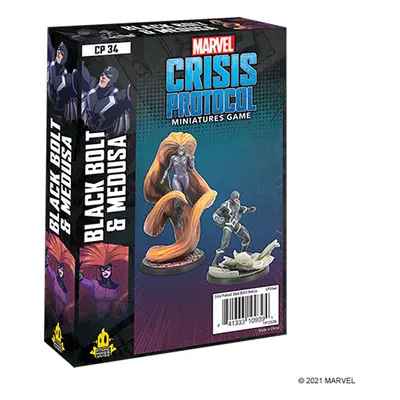 Atomic Mass Games Marvel Crisis Protocol: Black Bolt & Medusa