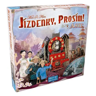 Asmodee Czech Republic Jízdenky, prosím! Asie