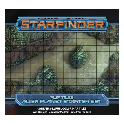 Paizo Publishing Starfinder Flip-Tiles: Alien Planet Starter Set