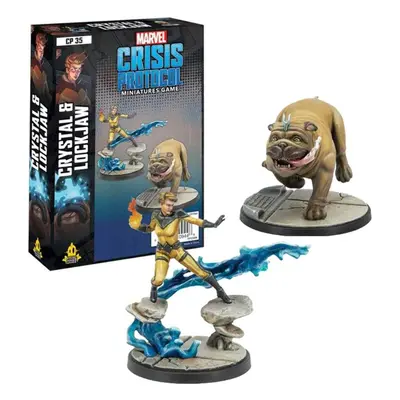 Atomic Mass Games Marvel Crisis Protocol: Crystal & Lockjaw