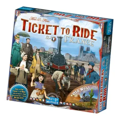 Days of Wonder Ticket to Ride - France & Old West: Map Collection 6