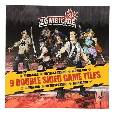 Cool Mini Or Not Zombicide: 9 Double Sided Game Tiles