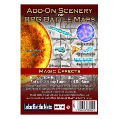 Loke Battle Mats Add-On Scenery - Magic Effects - EN