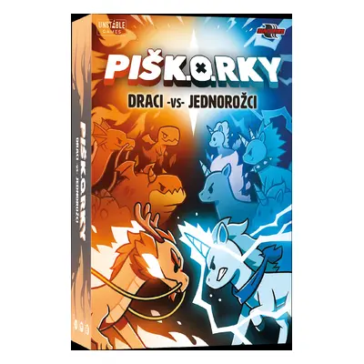 Asmodee Czech Republic PIŠK.O.RKY: Draci vs Jednorožci