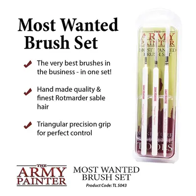 Army Painter Army Painter: Most Wanted Brush Set