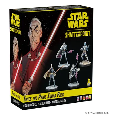 Atomic Mass Games Star Wars: Shatterpoint – Twice the Pride – Count Dooku Squad - EN/FR/IT/DE/ES