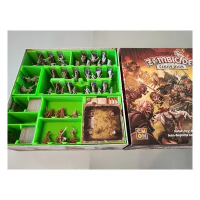 inserty.cz Zombicide Černý mor - Insert (černý, 0037)