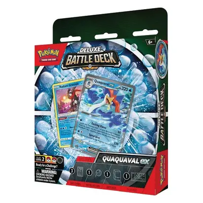 Nintendo Pokémon TCG: Deluxe Battle Deck - Meowscarada ex & Quaquaval ex Varianta: Quaquaval