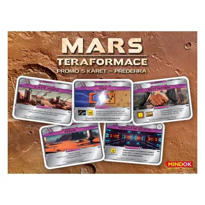 Mindok Mars: Teraformace - Předehra 5 promo karet