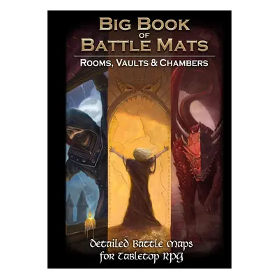 Loke Battle Mats Big Book of Battle Mats - Rooms, Vaults & Chambers