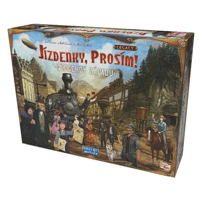 Asmodee Czech Republic Jízdenky, prosím! Legacy: Legendy západu