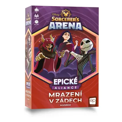 Asmodee Czech Republic Disney Sorcerer’s Arena - Epické aliance: Mrazení v zádech