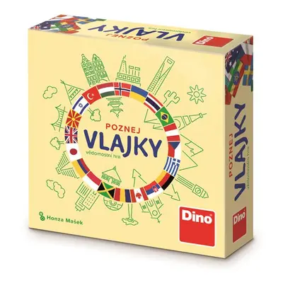 Dino Poznej vlajky - cestovní hra