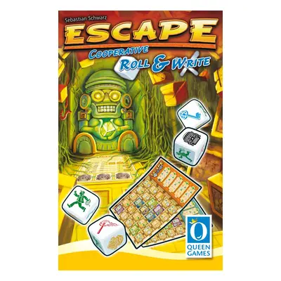 Queen games Escape Roll & Write