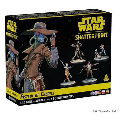 Atomic Mass Games Star Wars: Shatterpoint – Fistful of Credits – Cad Bane Squad Pack - EN/FR/PL/