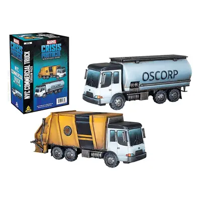 Atomic Mass Games Marvel Crisis Protocol Garbage Truck/Chem Truck Terrain Expansion