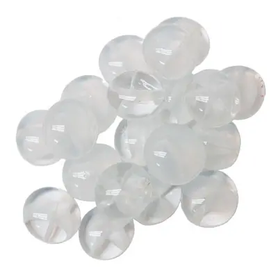 Chessex Skleněné žetony - Gaming Glass Stones (různé barvy) Barva: Catseye White