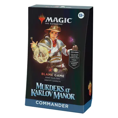 Wizards of the Coast Magic The Gathering - Murders at Karlov Manor Commander Deck Varianta: Blam