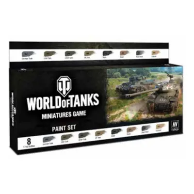 Gale Force Nine World of Tanks Miniatures Game - Paint Set