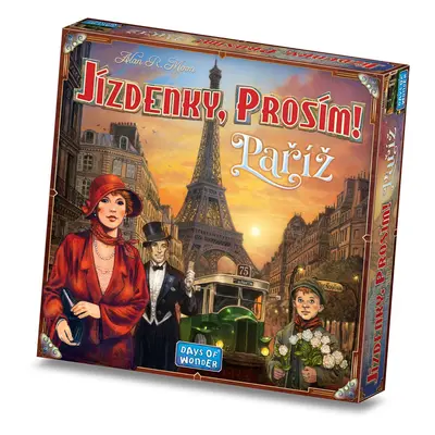 Asmodee Czech Republic Jízdenky, prosím! Paříž