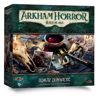 Asmodee Czech Republic Arkham Horror: Karetní hra - Odkaz Dunwiche (rozšíření pro vyšetřovatele)