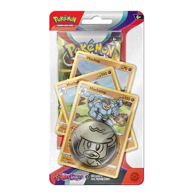 Nintendo Pokémon TCG: Scarlet & Violet (SV01) - Premium Checklane Blister Varianta: Machamp