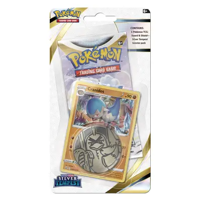 Nintendo Pokémon: Sword & Shield: Silver Tempest - Checklane Blister Varianta: Cranidos