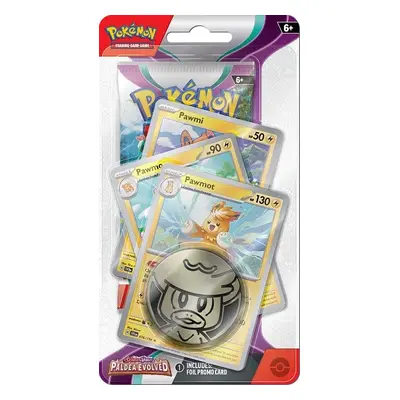 Nintendo Pokémon TCG: SV02 Paldea Evolved - Premium Checklane Blister Varianta: Pawmot