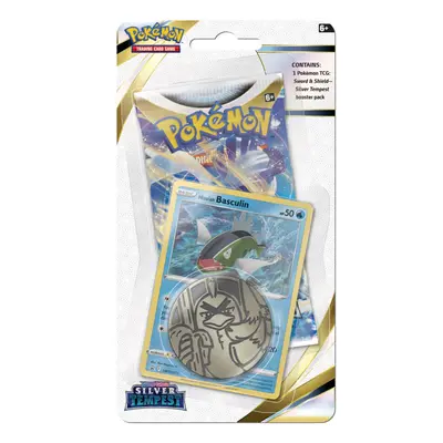 Nintendo Pokémon: Sword & Shield: Silver Tempest - Checklane Blister Varianta: Basculin