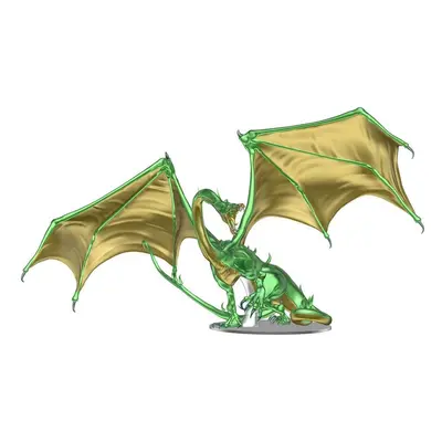 WizKids D&D Icons of the Realms: Adult Emerald Dragon Premium Figure