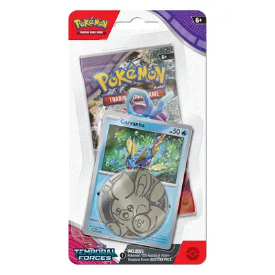 Nintendo Pokémon TCG: SV05 Temporal Forces - Checklane Blister Varianta: Carvanha