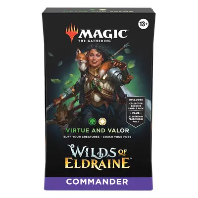 Wizards of the Coast Magic The Gathering - Wilds of Eldraine Commander Deck Varianta: Virtue and