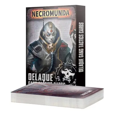 Games Workshop Necromunda: Delaque Gang Tactics Cards (Second Edition)