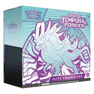 Nintendo Pokémon TCG: SV05 Temporal Forces - Elite Trainer Box Barva: Modrá