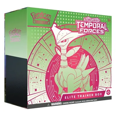 Nintendo Pokémon TCG: SV05 Temporal Forces - Elite Trainer Box Barva: Zelená