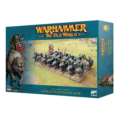 Games Workshop Warhammer: The Old World - Orc & Goblin Tribes - Goblin Wolf Rider Mob