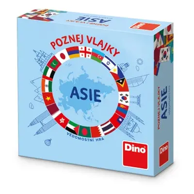 Dino Poznej vlajky - Asie