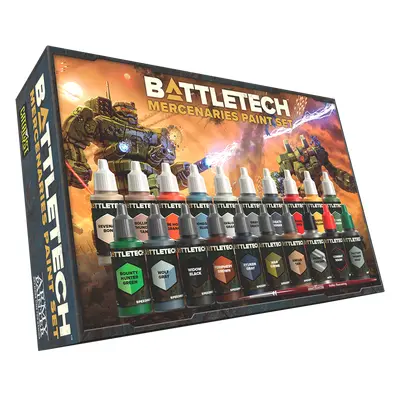 Catalyst Game Labs Battletech Mercenaries Paint Set