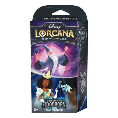 Ravensburger Disney Lorcana: Rise of the Floodborn - Starter Deck Amethyst & Steel