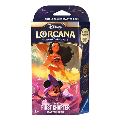 Ravensburger Disney Lorcana: The First Chapter - Starter Deck Amber & Amethyst