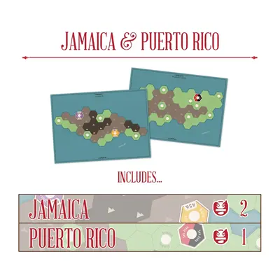 Eagle-Gryphon Games Age of Steam Deluxe: Jamaica & Puerto Rico - EN