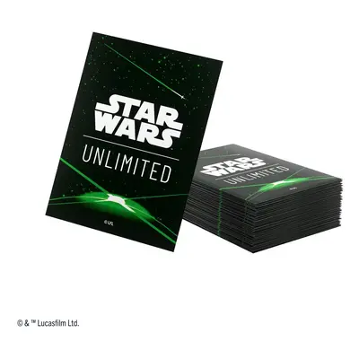 Gamegenic - Star Wars: Unlimited Art Sleeves - Card Back Green