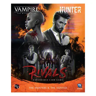 Renegade Game Studios Vampire: The Masquerade Rivals Expandable Card Game The Hunters & The Hunt