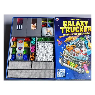 inserty.cz Insert: Galaxy Trucker: Druhé, vytuněné vydání + Jedeme dál! (černý, 0054)