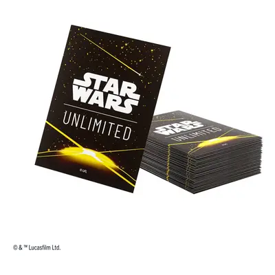 Gamegenic - Star Wars: Unlimited Art Sleeves - Card Back Yellow