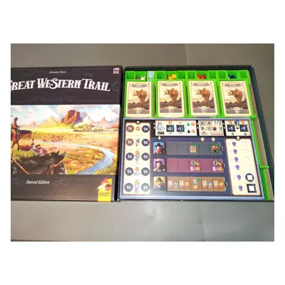 inserty.cz Great Western Trail 2nd Edition - Insert (černý, 0030)