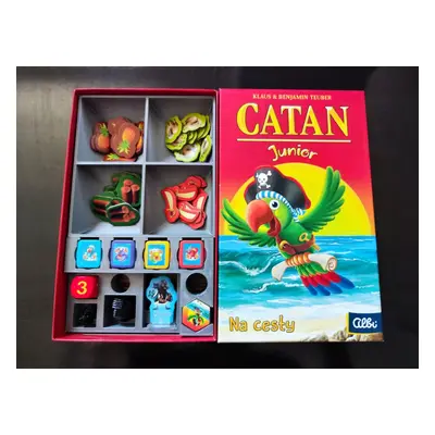 inserty.cz Catan Junior na cesty - Insert (černý, 0041)