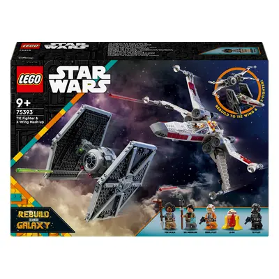 LEGO LEGO® Star Wars™ Stíhačka TIE a X-wing – kombinovaná stavebnice 75393