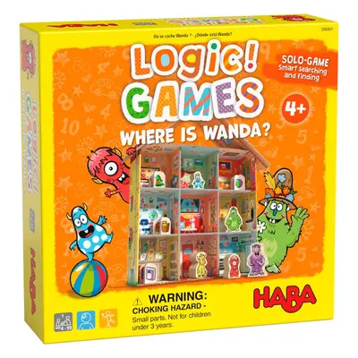 Haba Logic! GAMES Logická hra pro děti Kde je Wanda?